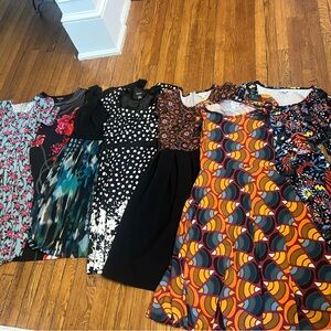 Colorful Patterned Dresses Collection